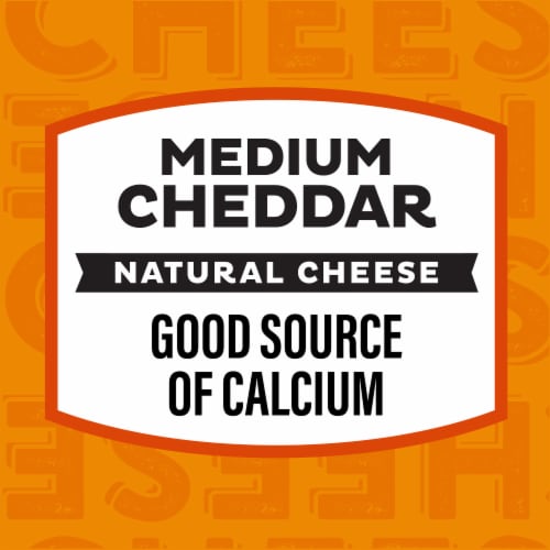 Kroger® Medium Cheddar Cheese Bar Perspective: left
