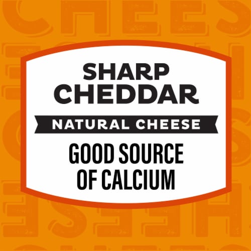 Kroger® Sharp Cheddar Block Cheese Perspective: left