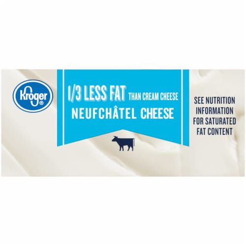 Kroger® Neufchatel Low Fat Cheese Perspective: left