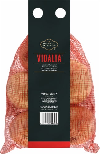 Private Selection® Vidalia® Sweet Onion 3 lb Bag Perspective: left