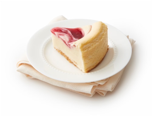 Private Selection® 7-Inch New York Style Strawberry Swirl Cheesecake Perspective: left