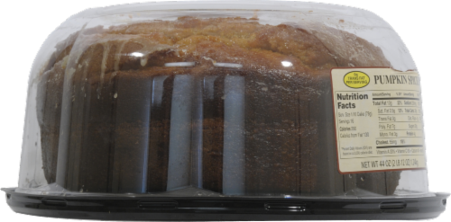 Bakery Fresh Goodness Pumpkin Pudding Cake Perspective: left