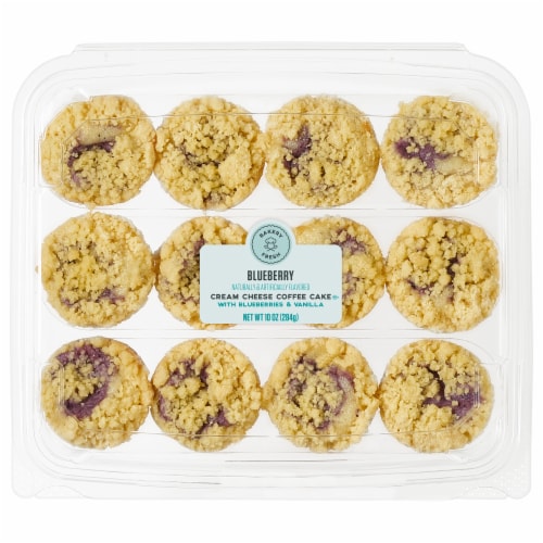 Kroger Cream Cheese Coffee Cake Bites Perspective: left