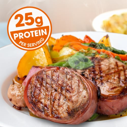 Kroger® Smoky Bourbon Bacon Wrapped Beef Tenderloin Filet Perspective: left