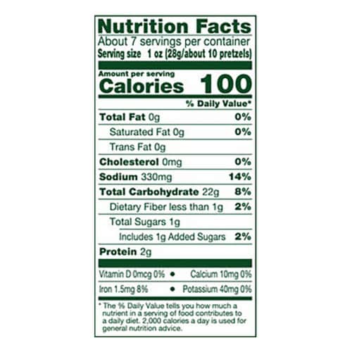 Simple Truth® Sea Salt Baked Pretzel Thin Crisps Perspective: left