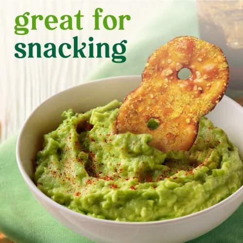 Simple Truth® Honey Mustard Baked Pretzel Thins Perspective: left