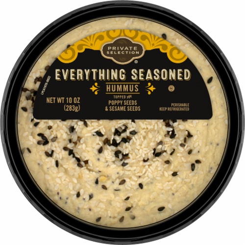 Private Selection® Everything Seasoned Hummus Perspective: left