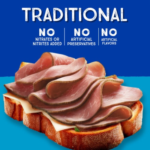 Kroger® Roast Beef Traditional Deli Thin Sliced BIG DEAL! Perspective: left