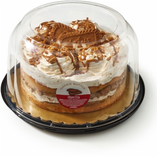 Bakery Fresh Biscoff Cake Perspective: left