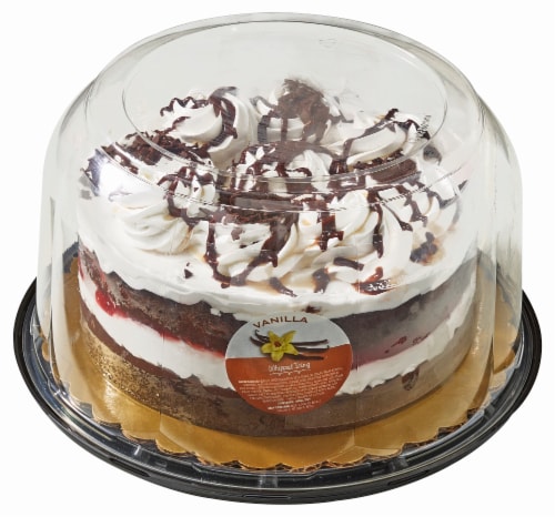 Bakery Fresh Vanilla Frost Cake Perspective: left