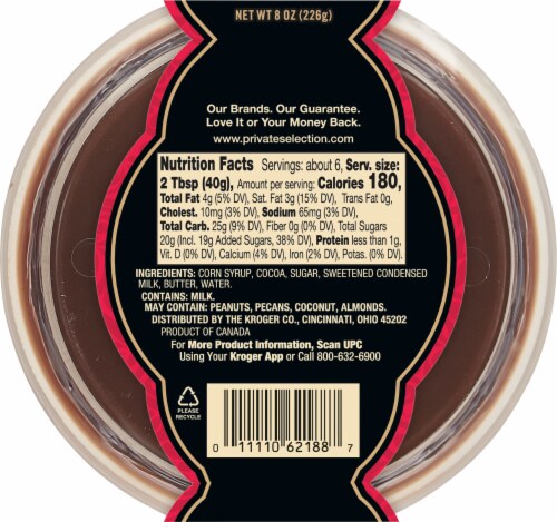 Private Selection® Caramel Dip Chocolate Flavored Perspective: left