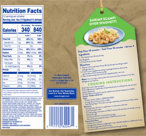 Kroger® Savory Garlic Shrimp Scampi Perspective: left