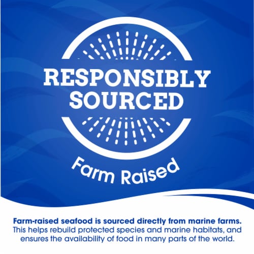 Kroger® Fresh Farm Raised Atlantic Salmon Center Cut Loin Perspective: left