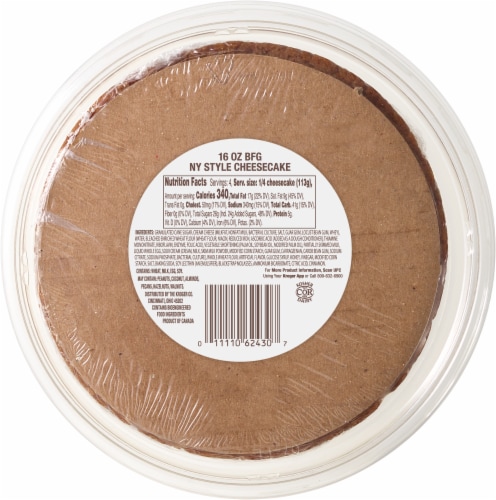Bakery Fresh New York Style Cheesecake Perspective: left
