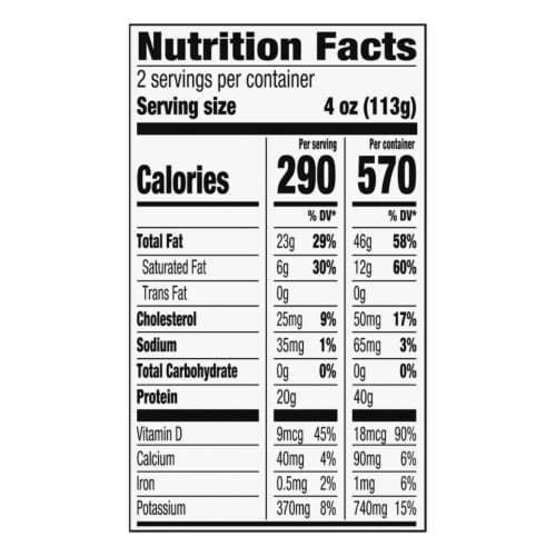 Kroger® Fresh Farm Raised Steelhead Trout Portions Perspective: left