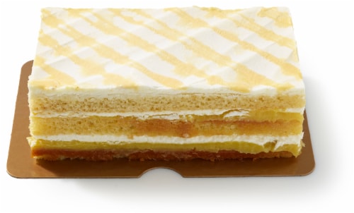 Private Selection® 3-Layer 8"x4" Lemon Bar Cake, 27.19 oz Perspective: left