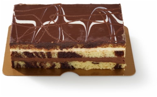 Private Selection® Triple Chocolate Bar Cake Perspective: left