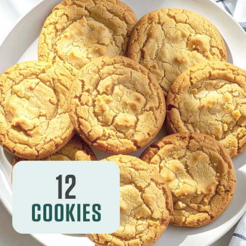 Bakery Fresh Peanut Butter Cookies Perspective: left