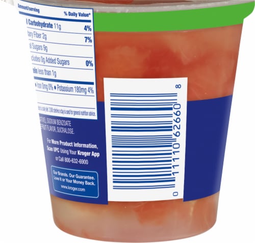 Kroger® No Sugar Added Grapefruit Cups Perspective: left