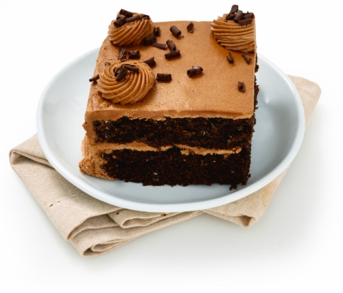 Private Selection Quarter Sheet Signature Chocolate Buttercream Cake Perspective: left
