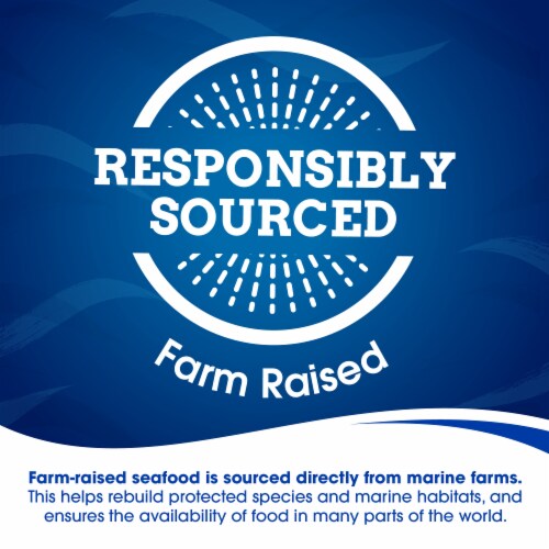 Kroger® Farm Raised Atlantic Salmon Portions Frozen BIG DEAL! Perspective: left