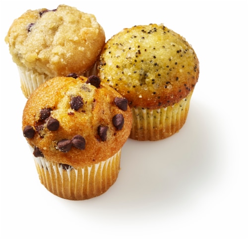 Bakery Fresh Goodness Variety Mini Muffins Perspective: left