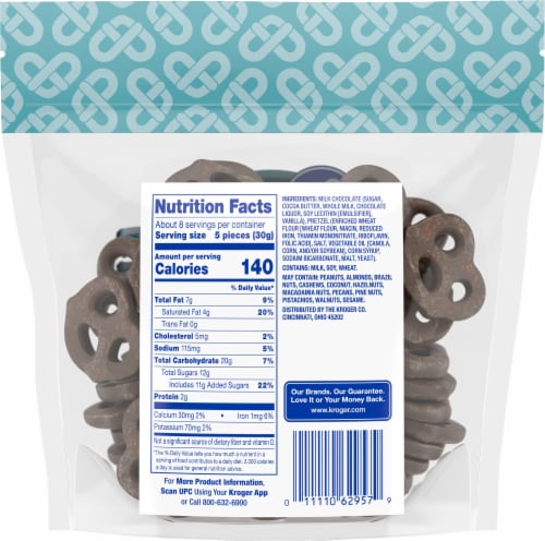 Kroger® Chocolate Covered Pretzels Perspective: left
