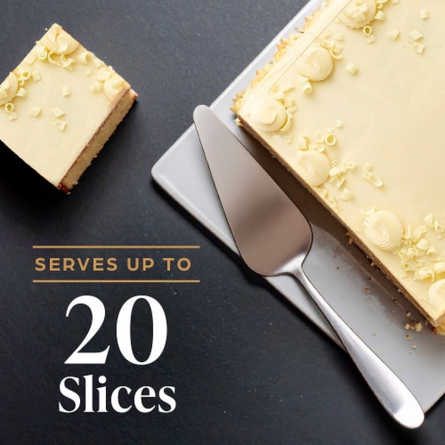 Private Selection® Quarter White Cake With Buttercream Icing Perspective: left