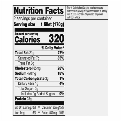 Kroger® Farm Raised Atlantic Salmon with Spinach and Feta Stuffing Perspective: left