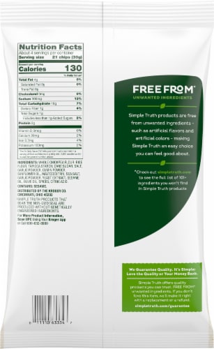 Simple Truth® Original Baked Chickpea Crisps Perspective: left