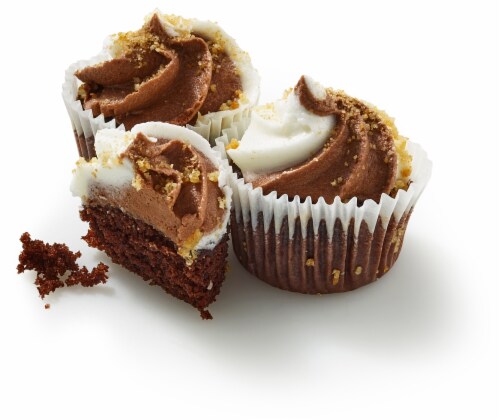 Bakery Fresh S'mores Cupcakes Perspective: left