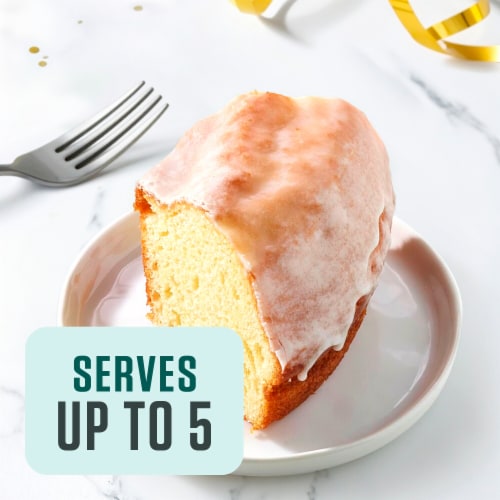 Bakery Fresh Half Sour Cream Pudding Cake Perspective: left