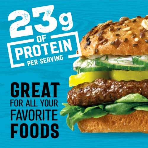 Kroger® 93/7 Ground Beef Patties Perspective: left