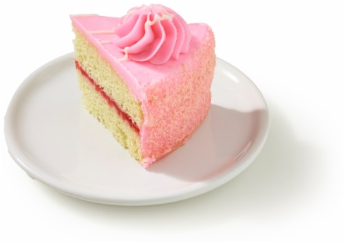 Bakery Fresh Strawberry Cake Perspective: left