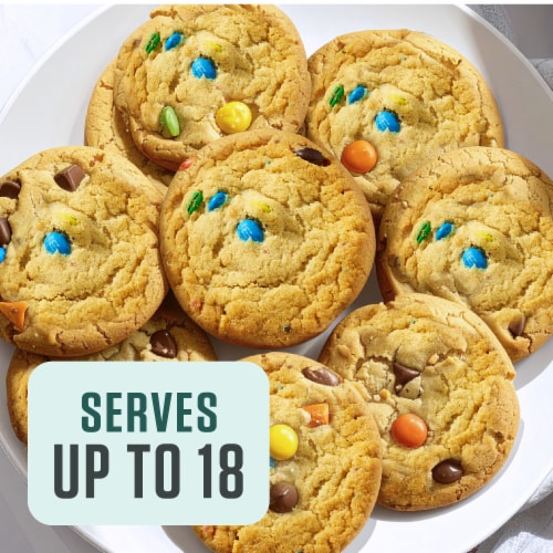 Bakery Fresh Mini M&M Cookies Perspective: left