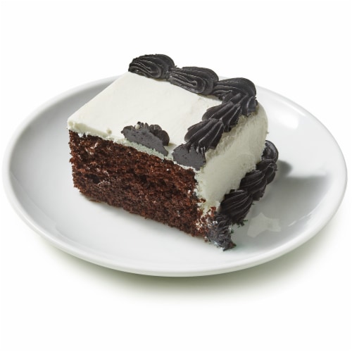 Bakery Fresh Graduation Chocolate Quarter Sheet Cake Perspective: left