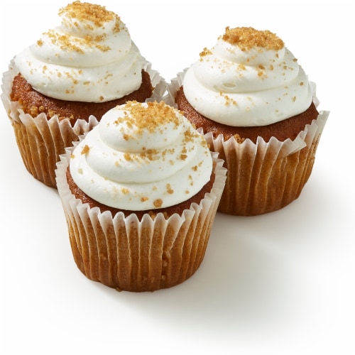 Private Selection® Pumpkin Spice Cupcakes Perspective: left