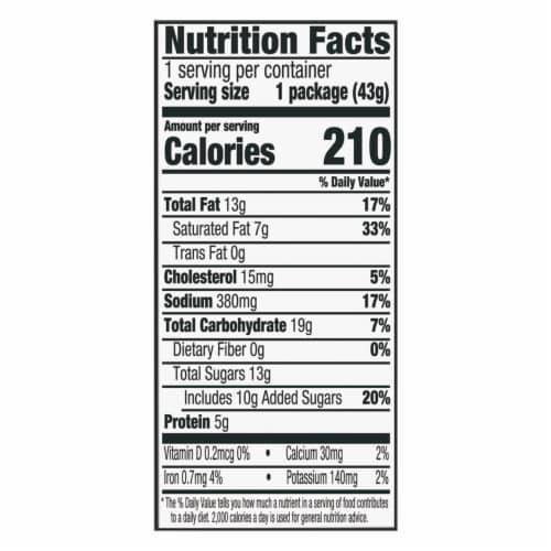 Kroger® Pack & Snack Smoked Salami Cheddar Cracker & Chocolate Snack Kit Perspective: left