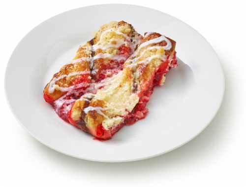 Bakery Fresh Bowtie Cherry Coffee Cake Perspective: left