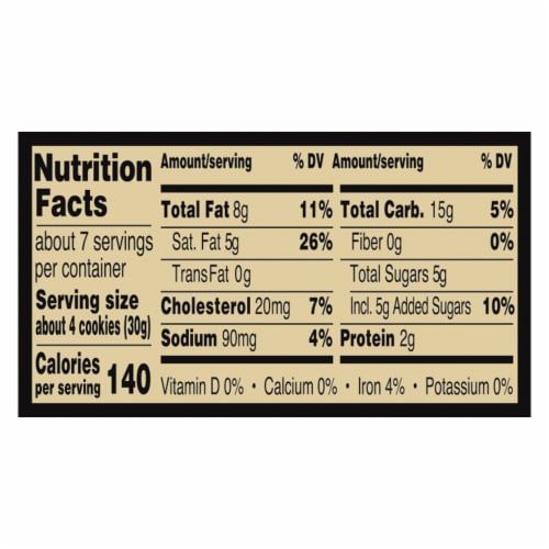 Private Selection® Classic Butter Shortbread Cookies Perspective: left