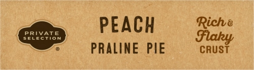 Private Selection® Peach Praline Pie Perspective: left