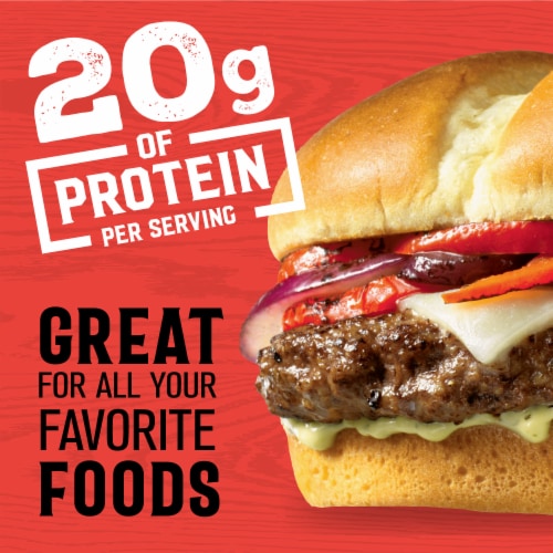 Kroger® 80/20 Ground Beef Patties Perspective: left