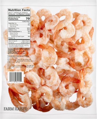 Sand Bar® Extra Large Shrimp Cooked Peeled & Deveined Tail On Perspective: left