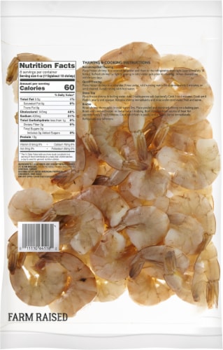 Sandbar® Large Raw Shrimp Peeled & Deveined Tail Off Perspective: left