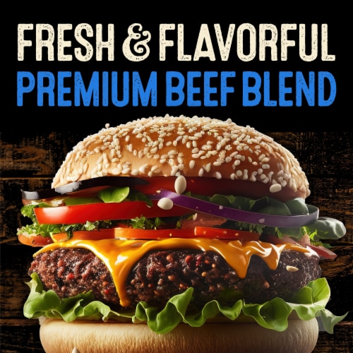Private Selection® Chuck & Brisket Ground Beef Patties Perspective: left