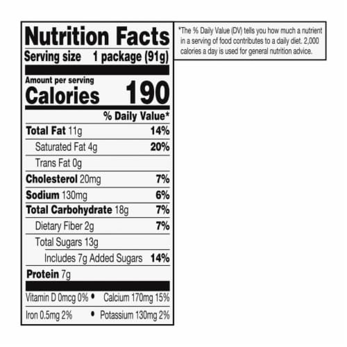 Kroger® Blueberries Cinnamon Almonds and White Cheddar Snack Tray Perspective: left