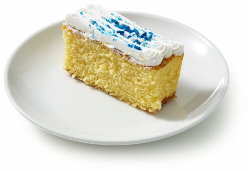 Bakery Fresh Christmas Bar Cake Perspective: left