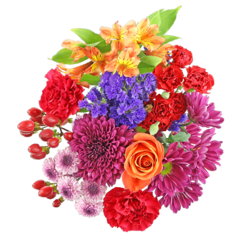 Bloom Haus Love & Light Fresh Cut Flower Bouquet Perspective: left