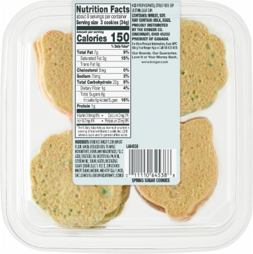 Bakery Fresh Sugar Cookies Perspective: left
