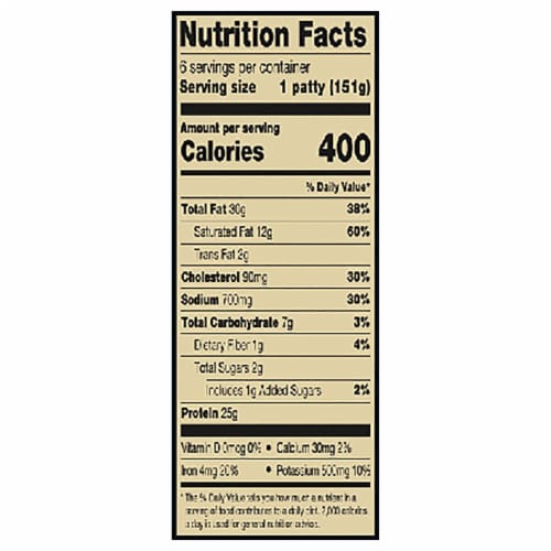 Private Selection® Birria Seasoned Angus Beef Patties Perspective: left